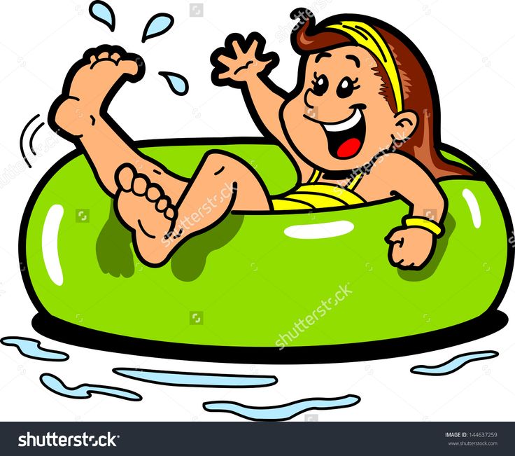 Fun Summer Water Activities for Kids - Inflatable Tube Play