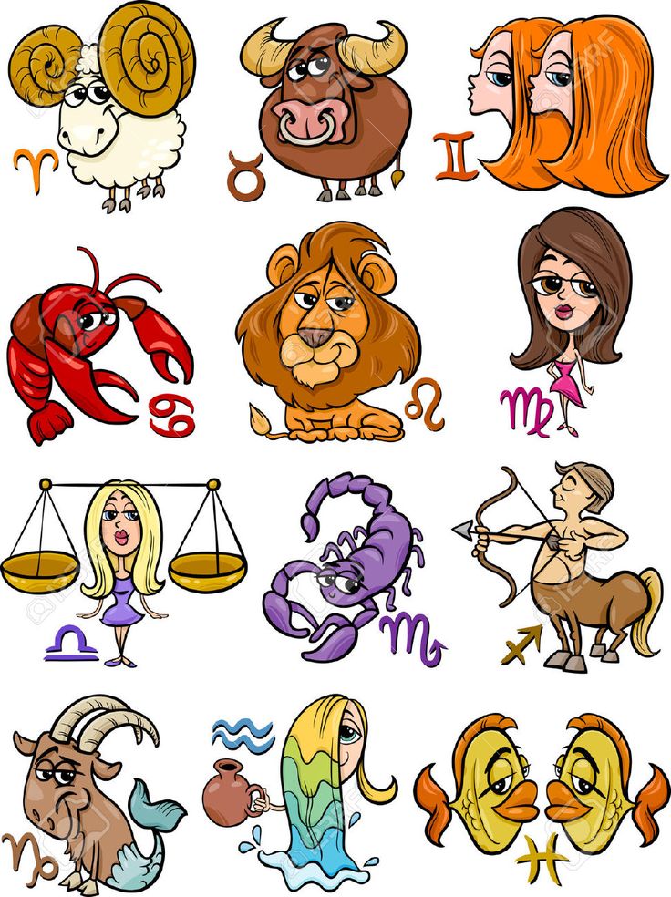 ZODIAC SIGN SVG Bundle Zodiac Sign Clipart Bundle Astrology - Clipart ...