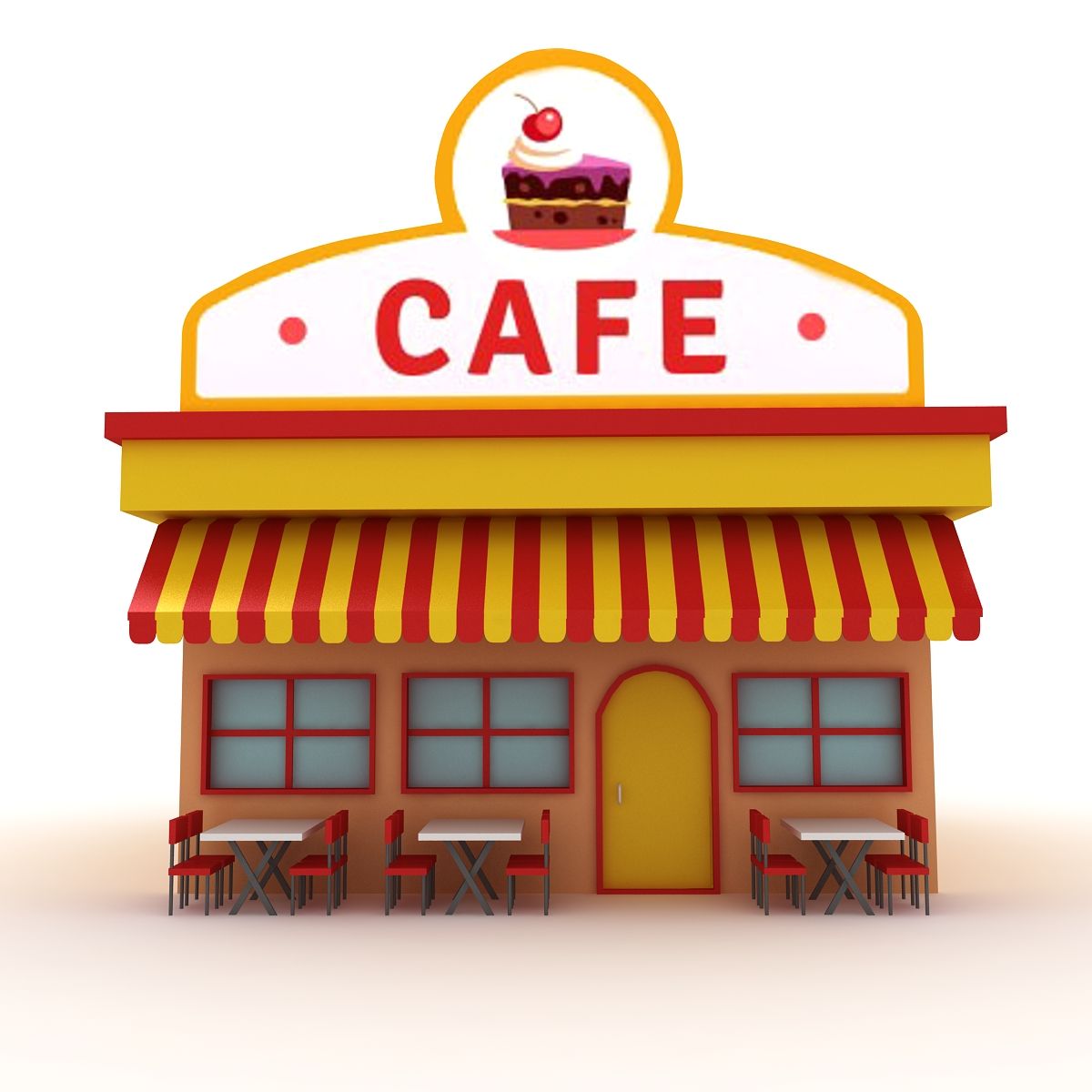animated cafes #3670276