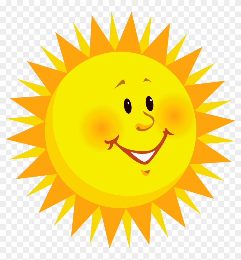 Happy Sun Clipart - Free Download for Kids’ Educational & Creative Projects