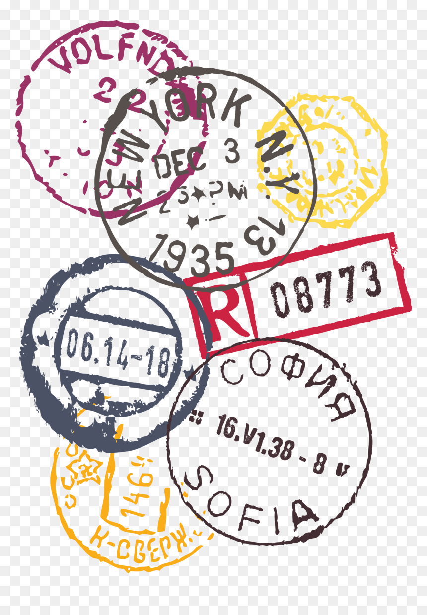 passport stamp clip art png