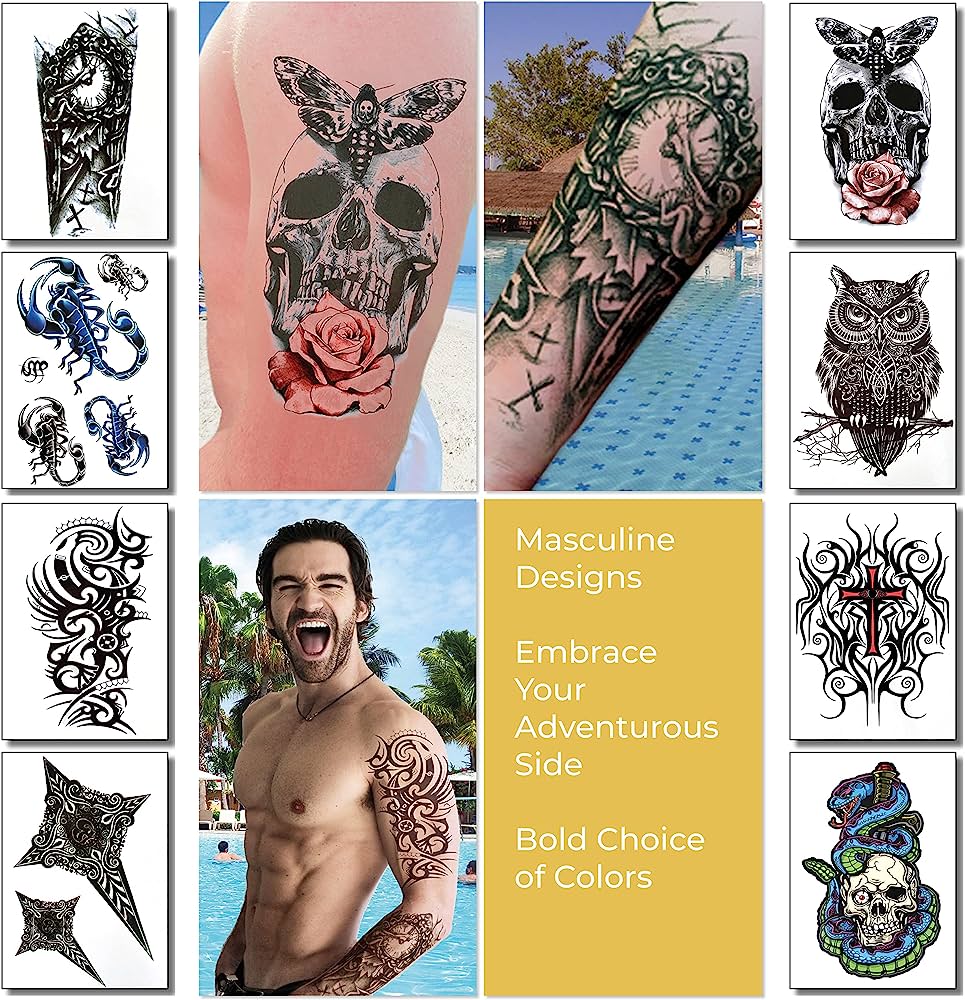 chest tattoos tattooed boys gif | WiffleGif