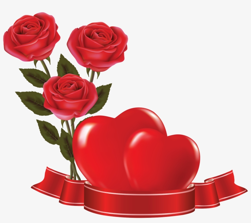 rose hearts - Clip Art Library
