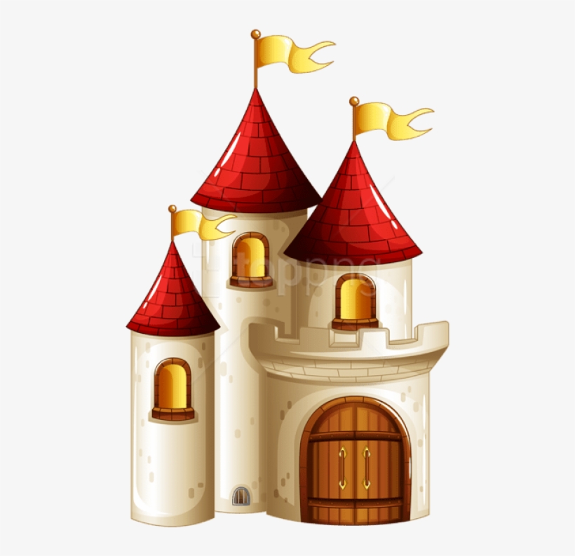 This Cartoon Castle Clip Art Is Perfect For Use On - Castle - Clip Art ...