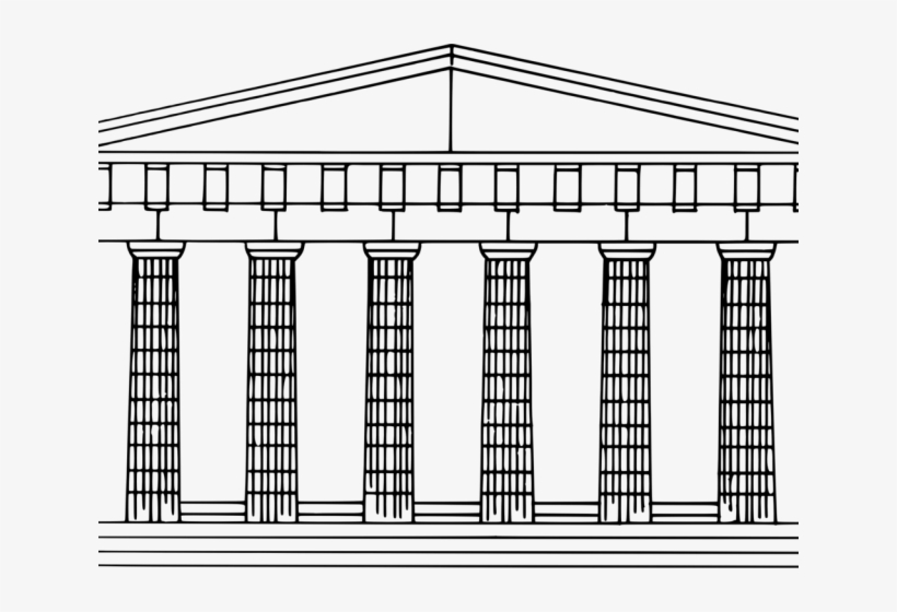 Classical Greek Temple Architecture - Doric Order Illustration