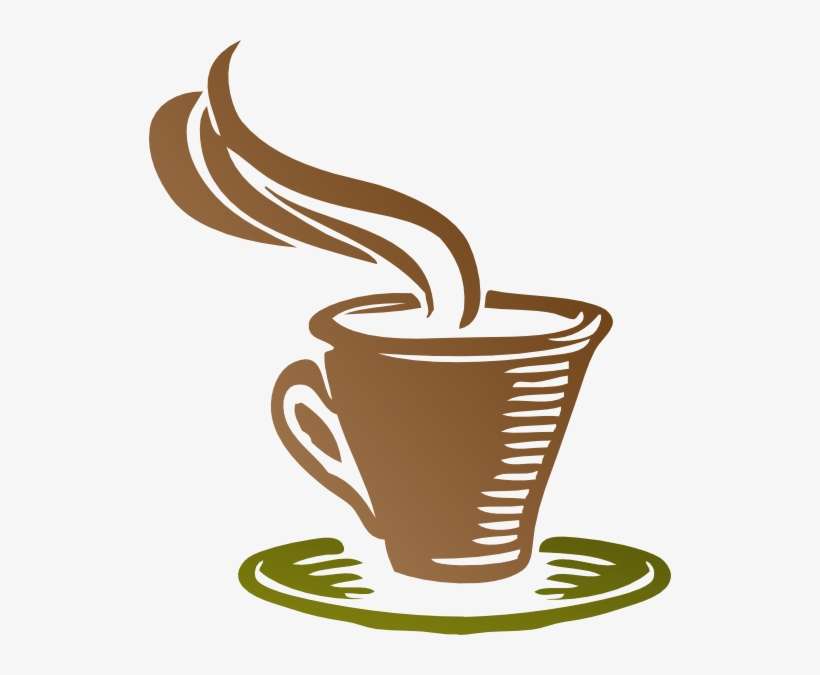 Freshly Brewed Coffee Cup Illustration - Warm & Inviting Beverage Art