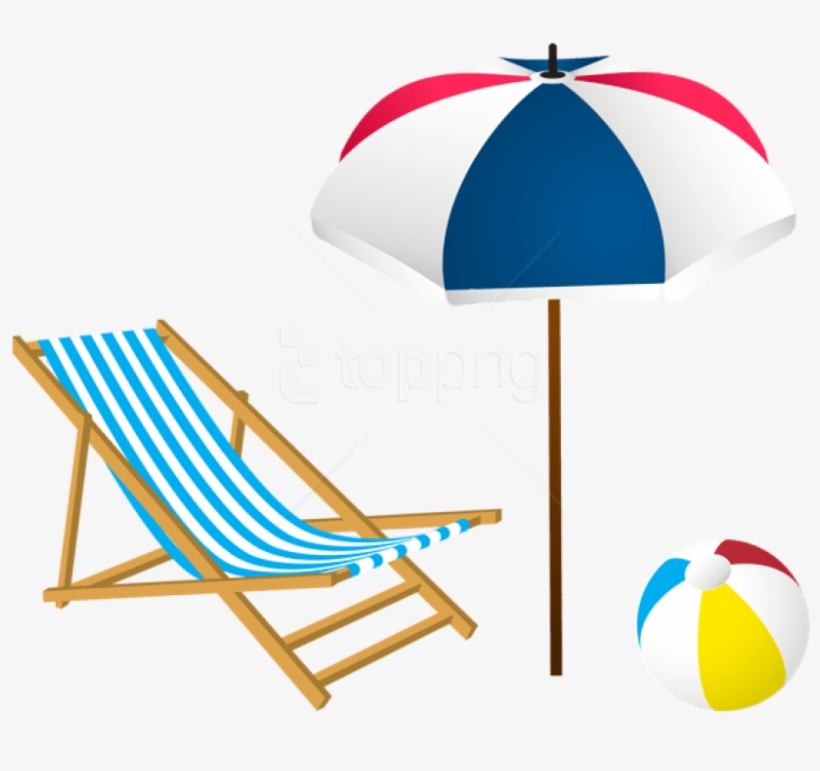 Beach With Chairs And Umbrella Clipart Clip Art Library Clip Art Library