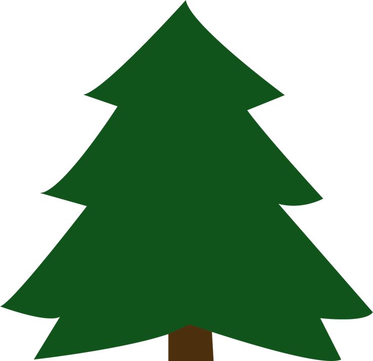 Pine Tree Icon - Free Vector Graphic for Holiday and Nature Designs