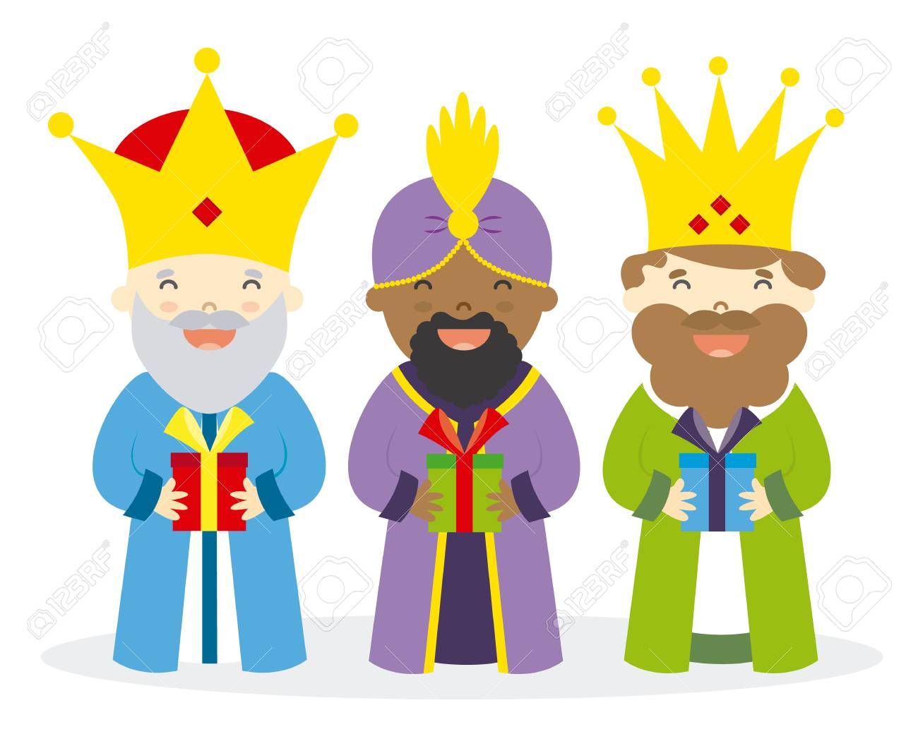 Three Kings Crowns Clipart Royalty Free Vector Image Clip Art Library