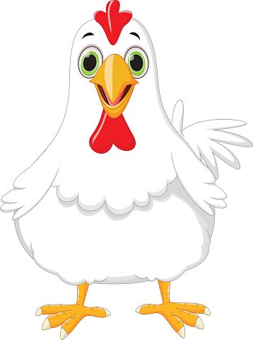 Draw Clipart Hen - Chicken Drawing Clear Background, HD Png - Clip Art ...