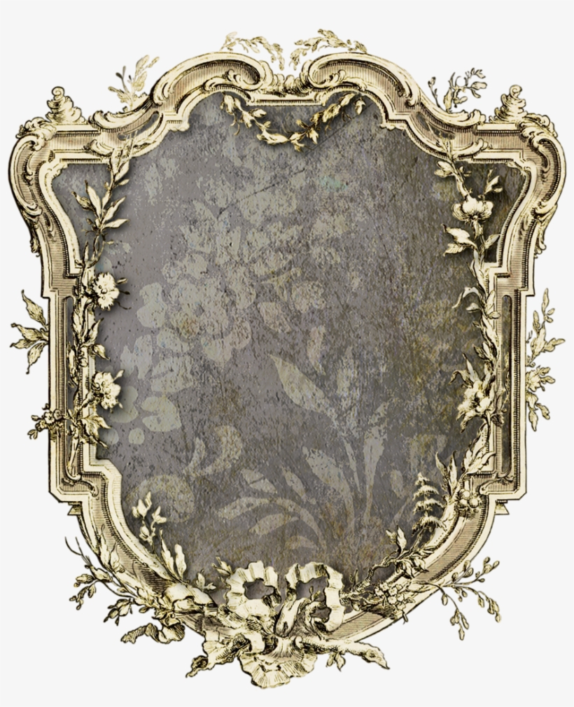 Elegant Vintage Frame Template - Free Download for Design Projects