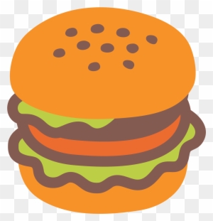 Classic Hamburger Illustration - Free PNG Clipart for Food Websites