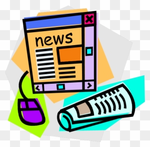 Digital News Consumption - Modern Media Illustration