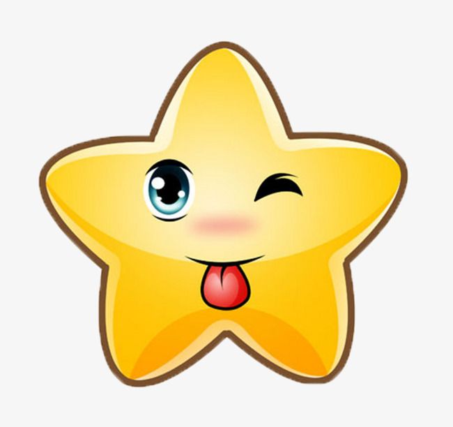 Playful Star Emoji - Free Download for Fun Designs & Social Media