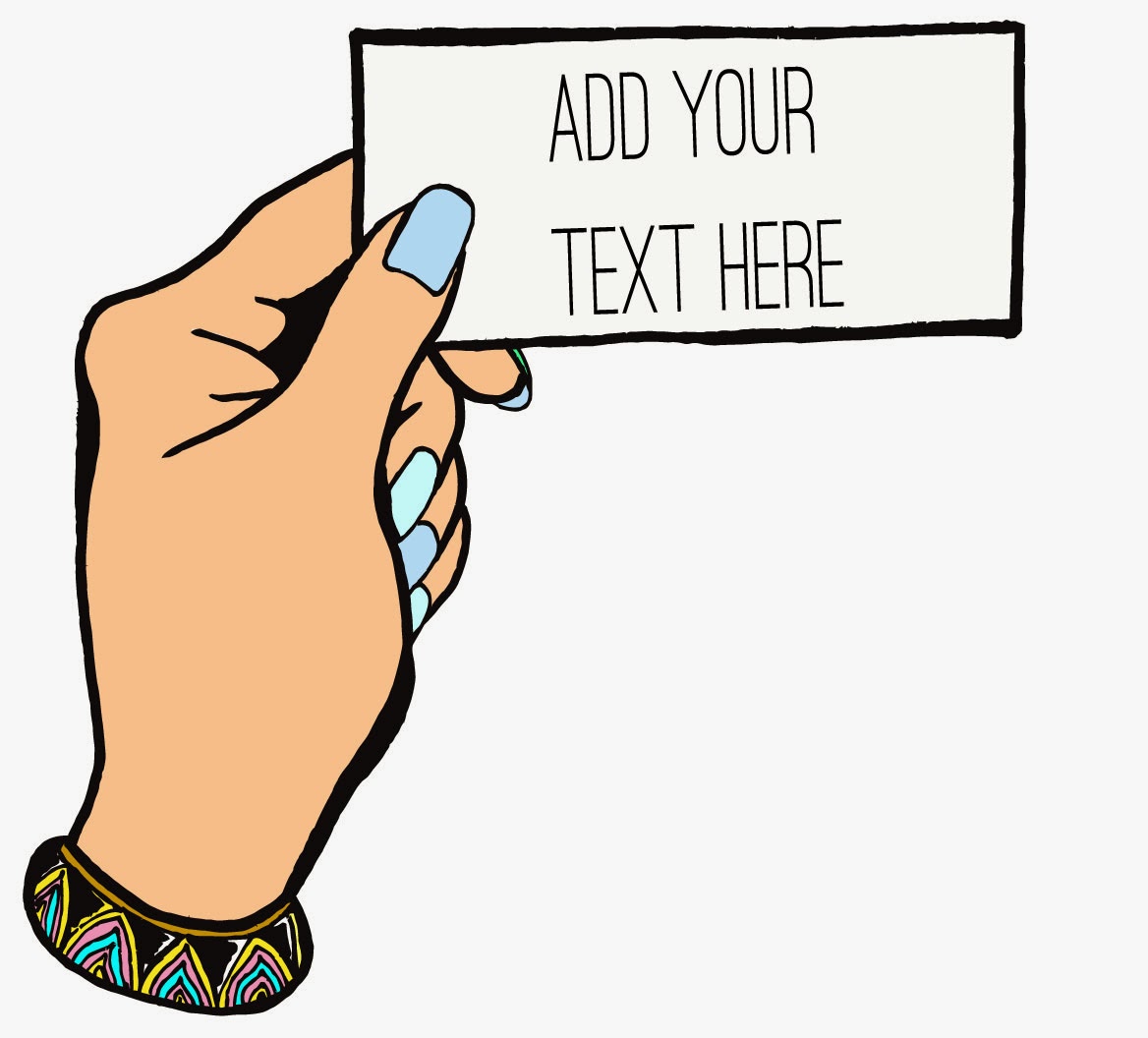Customizable Card Template - Editable Illustration for Personal or Business Use