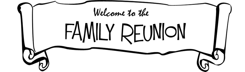 african american family reunion clipart