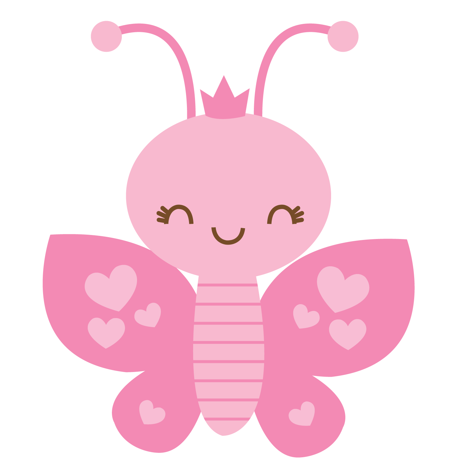 Adorable Pink Bunny Hug Illustration - Free Download & Use