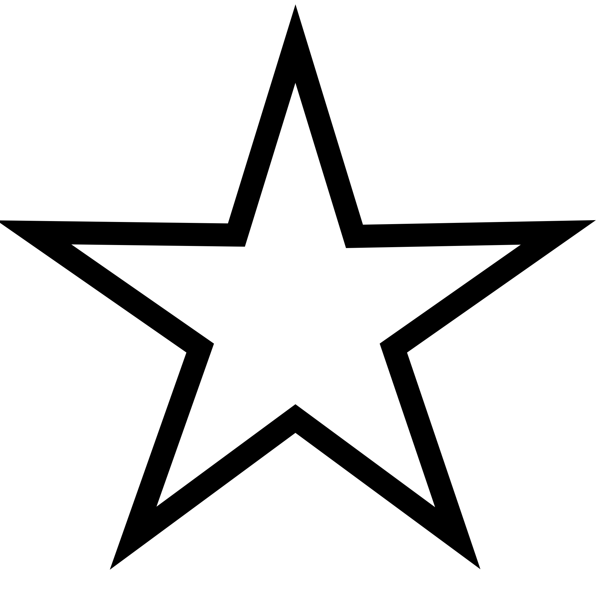 Five-Pointed Star Icon - Free Vector Graphic for Web & Design