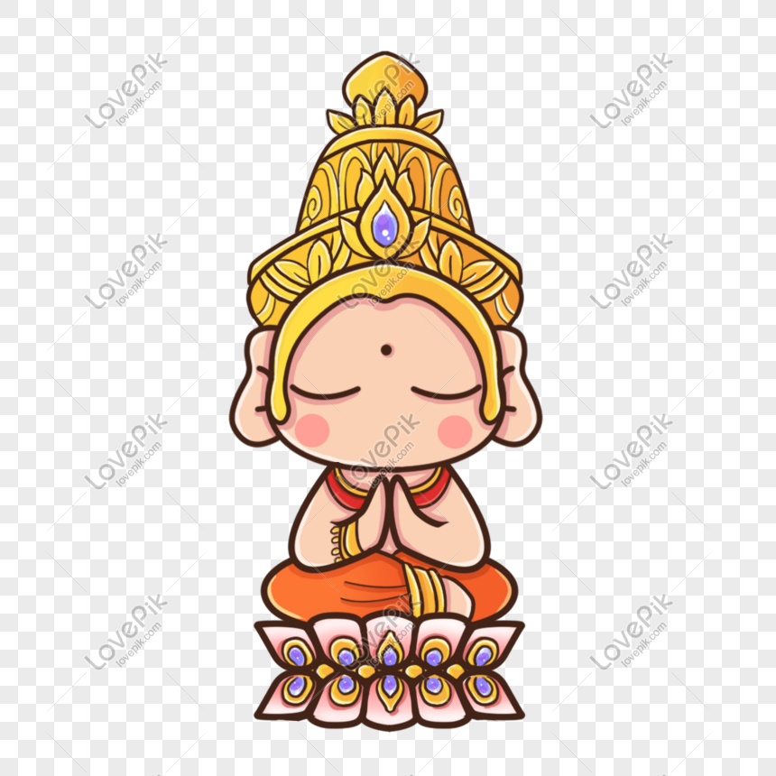 Adorable Cartoon Ganesha - Free Download & Usage for Festivals and Design