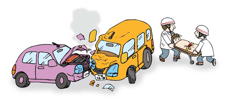 Car Accident Response and Emergency Medical Care - Illustrated Guide