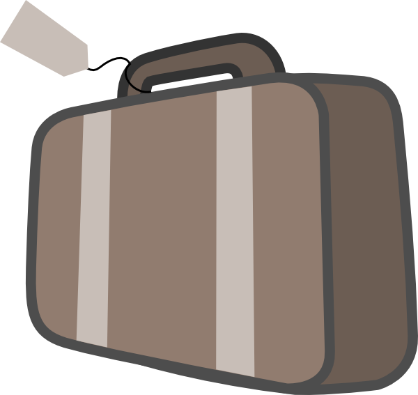 Classic Travel Suitcase Illustration - Vintage Luggage Design
