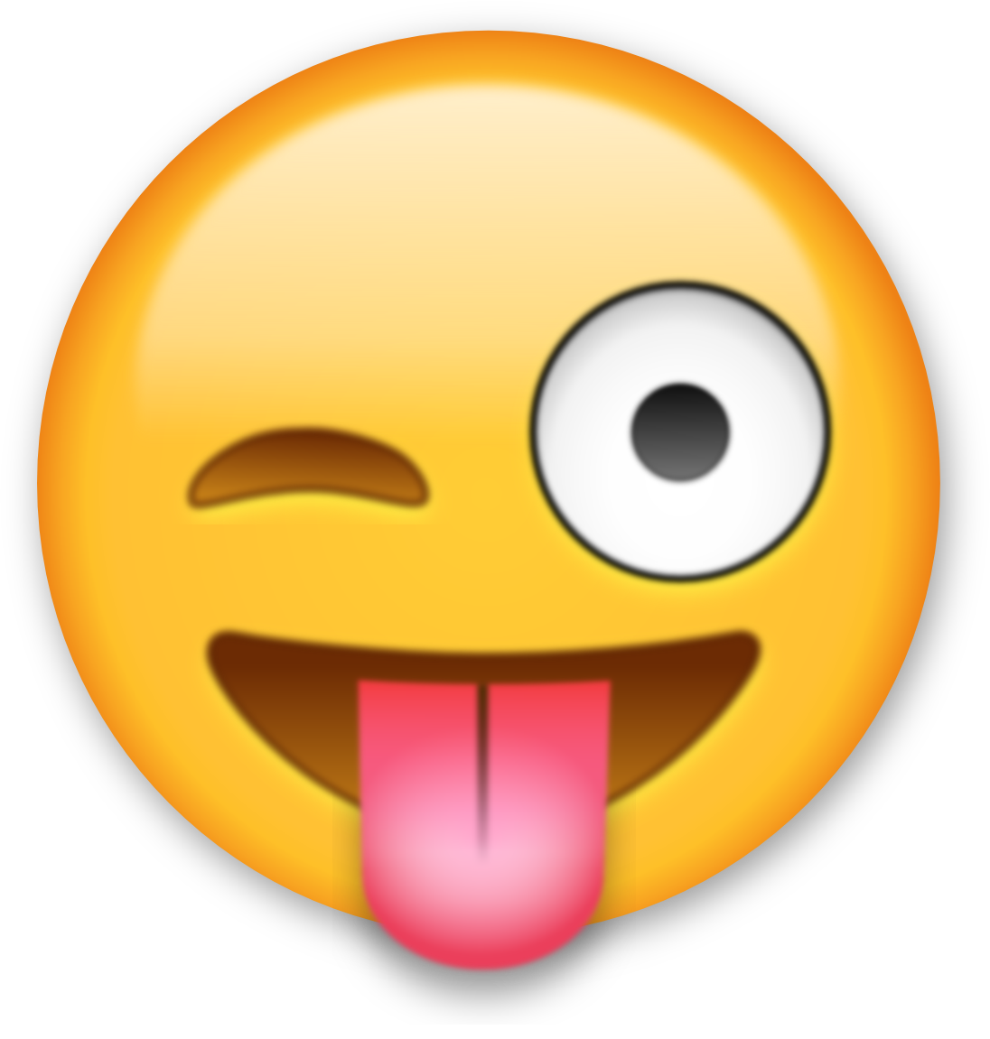 Playful Winking Tongue-Out Emoji - Express Fun & Humor Online