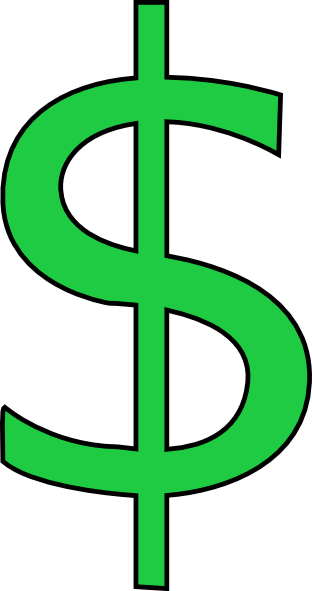 Dollar Sign Icon - Free Green Currency Symbol for Web & Design