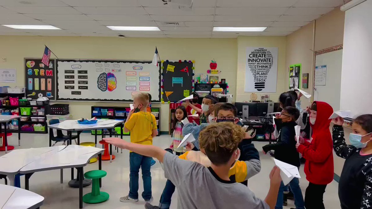 Engaging STEM Classroom Activity: Paper Airplane Launch for Kids