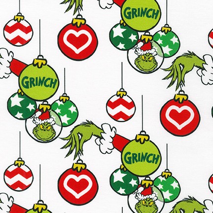 Grinch Christmas Ornament Pattern - Festive Dr. Seuss Holiday Design