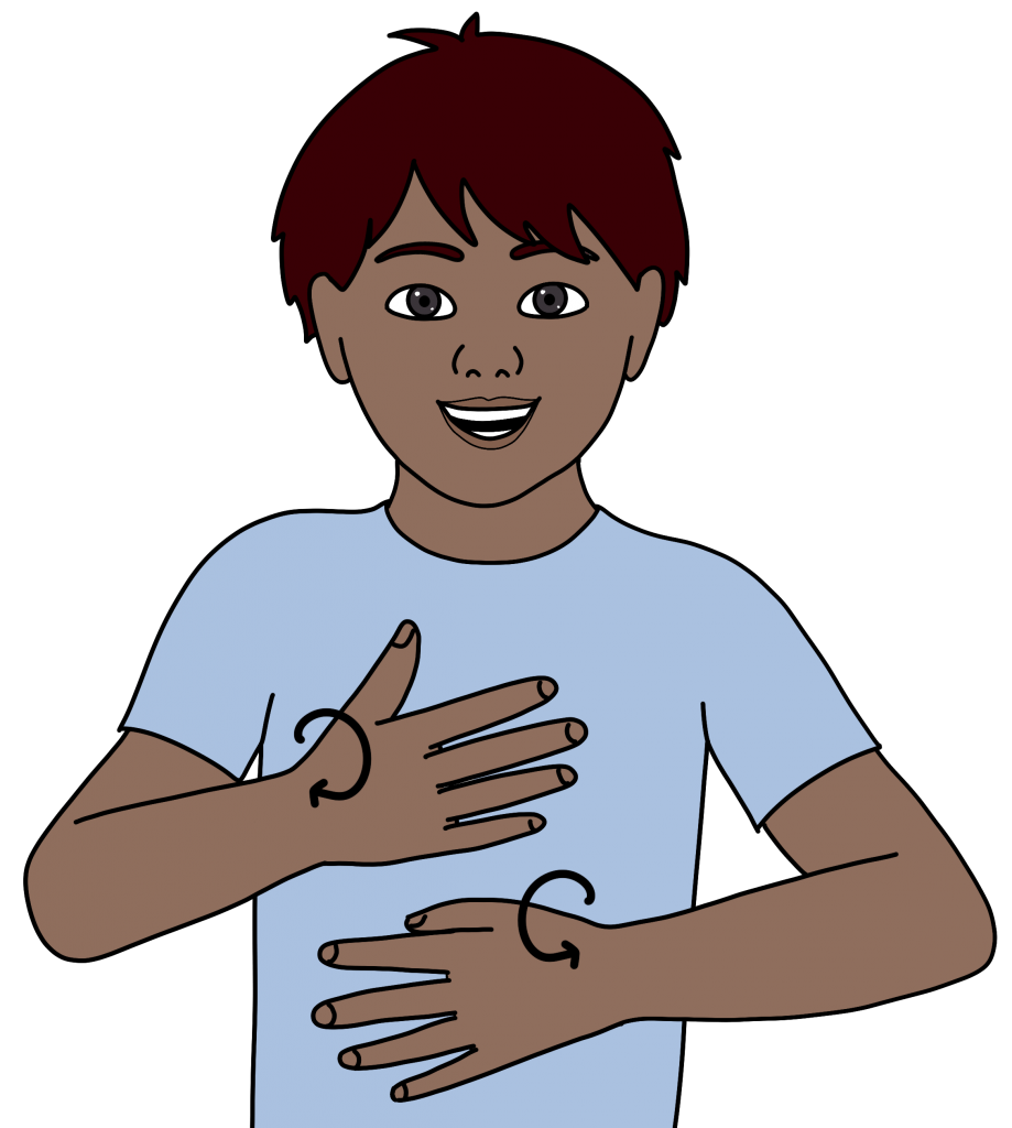 ASL-Clip-Art-5-4 | Sign language, Asl sign language, American sign ...
