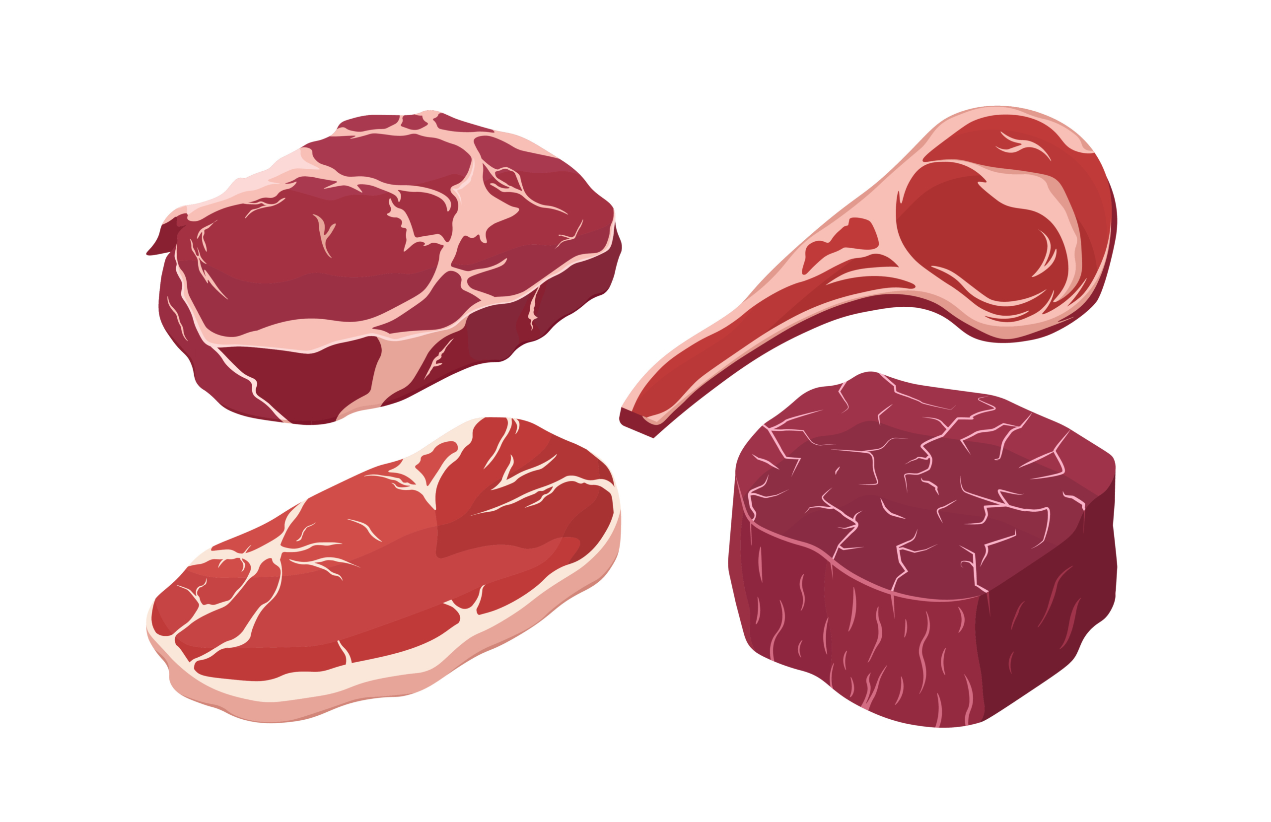 Vector Illustration Of Meat Stock Vector Illustration Of Meat Clip 