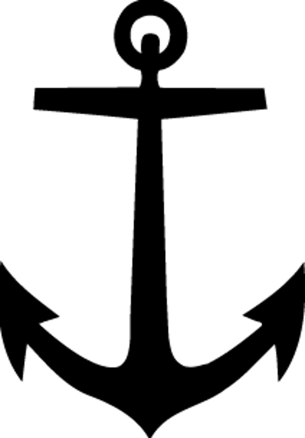 Anchor Symbol - Nautical Icon for Stability, Safety, and Maritime Identity