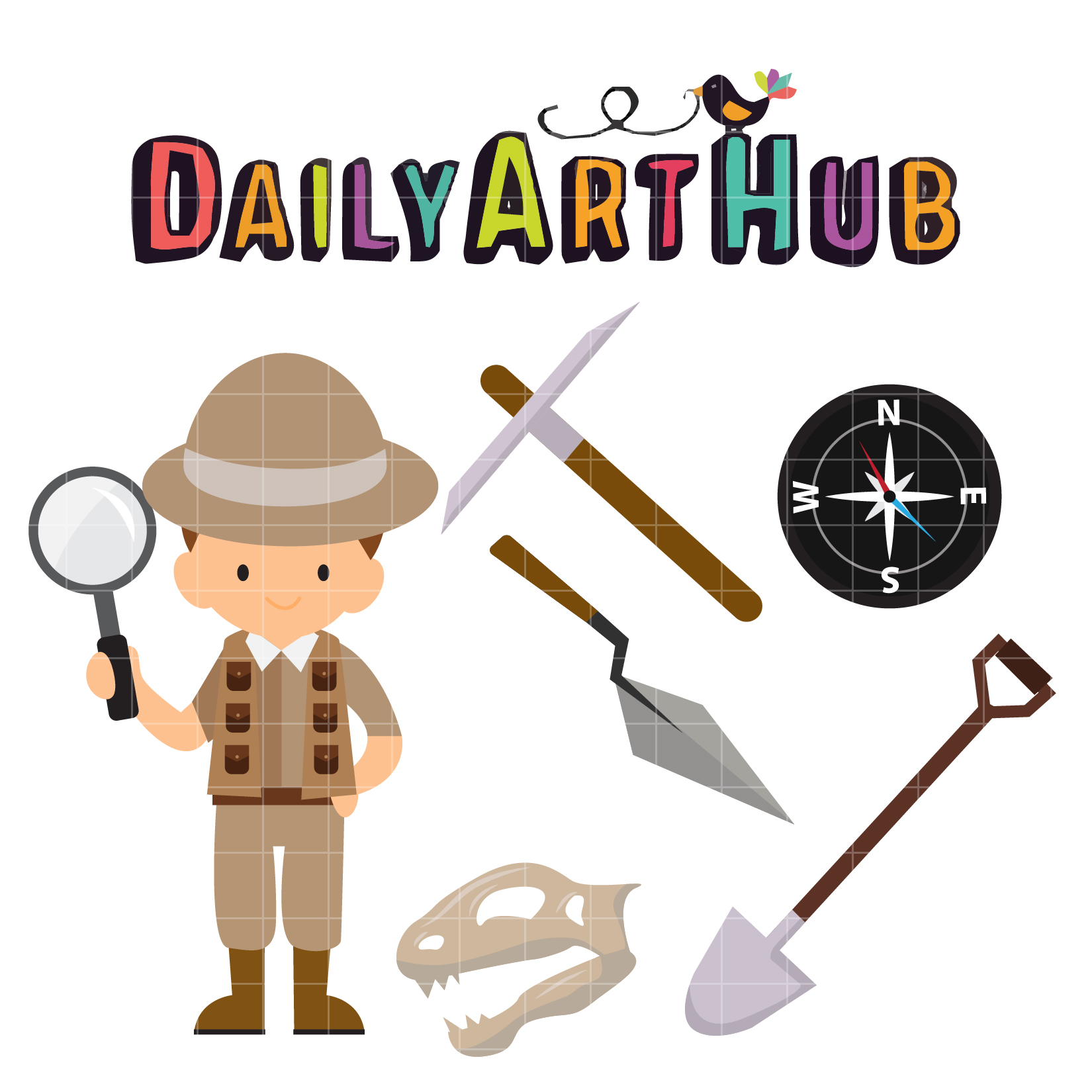 archaeology clipart free