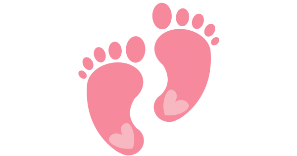 Baby Footprint Icon - Symbol of Newborn Joy and Milestones