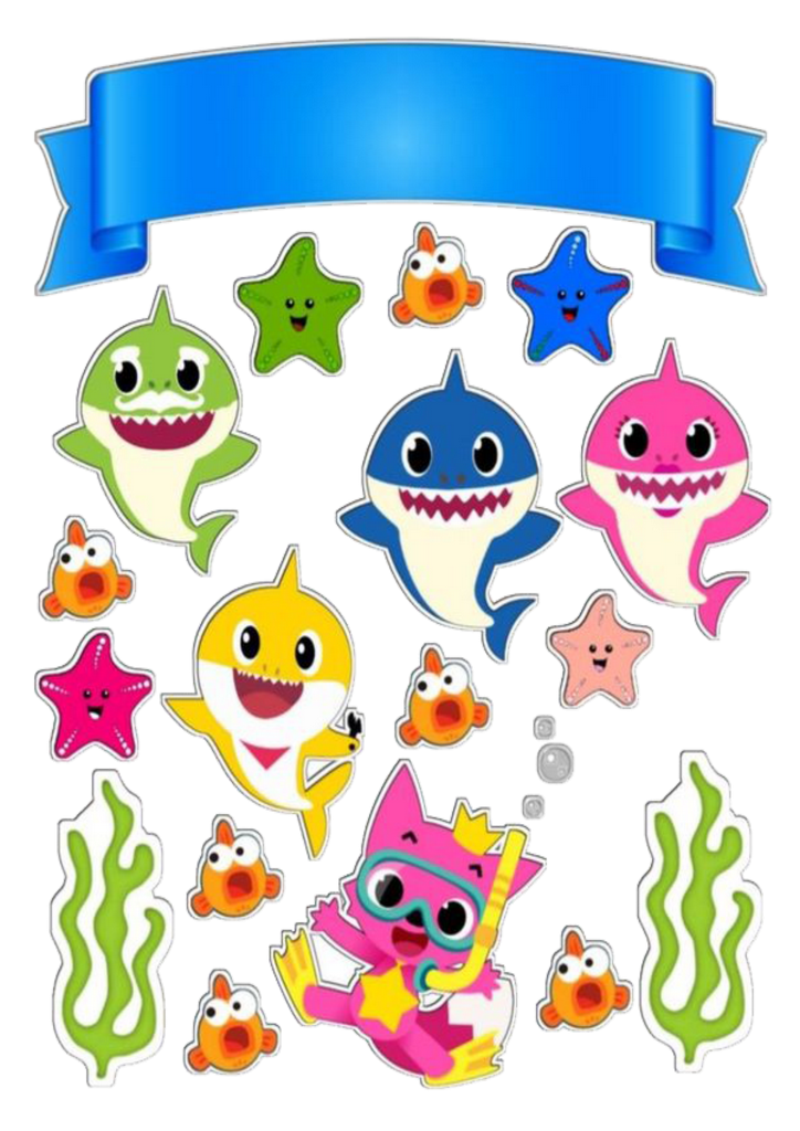 Cute Shark Clipart - With Baby Sharks! (Clip Art for Personal ...