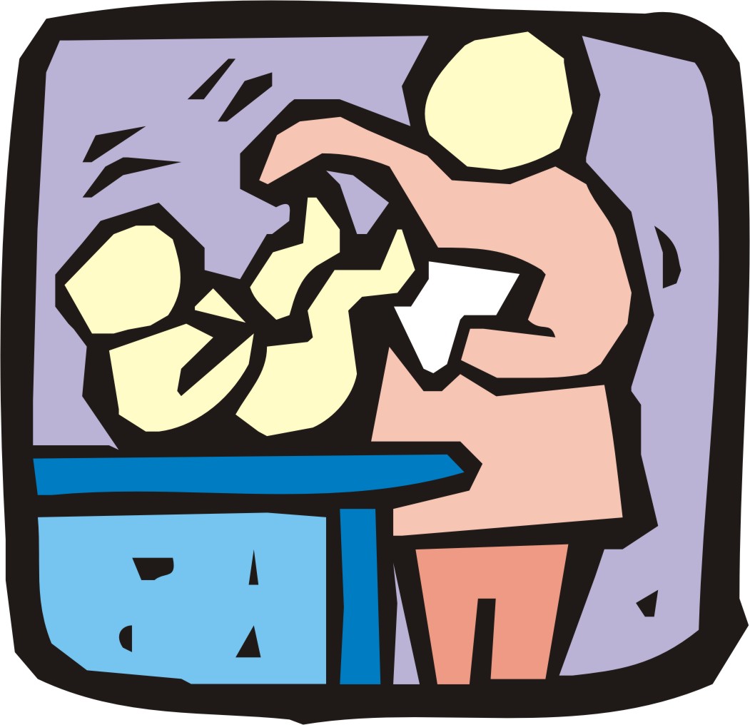 Breaking Vase Illustration - Symbol of Anger, Conflict, or Emotional Release