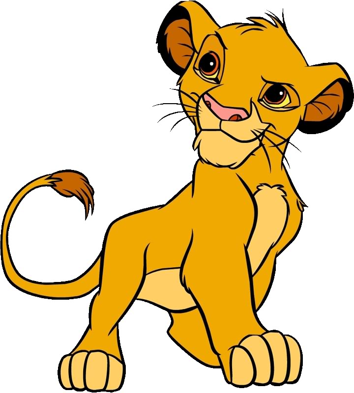 Simba the Lion Cub - Official Disney Character Art