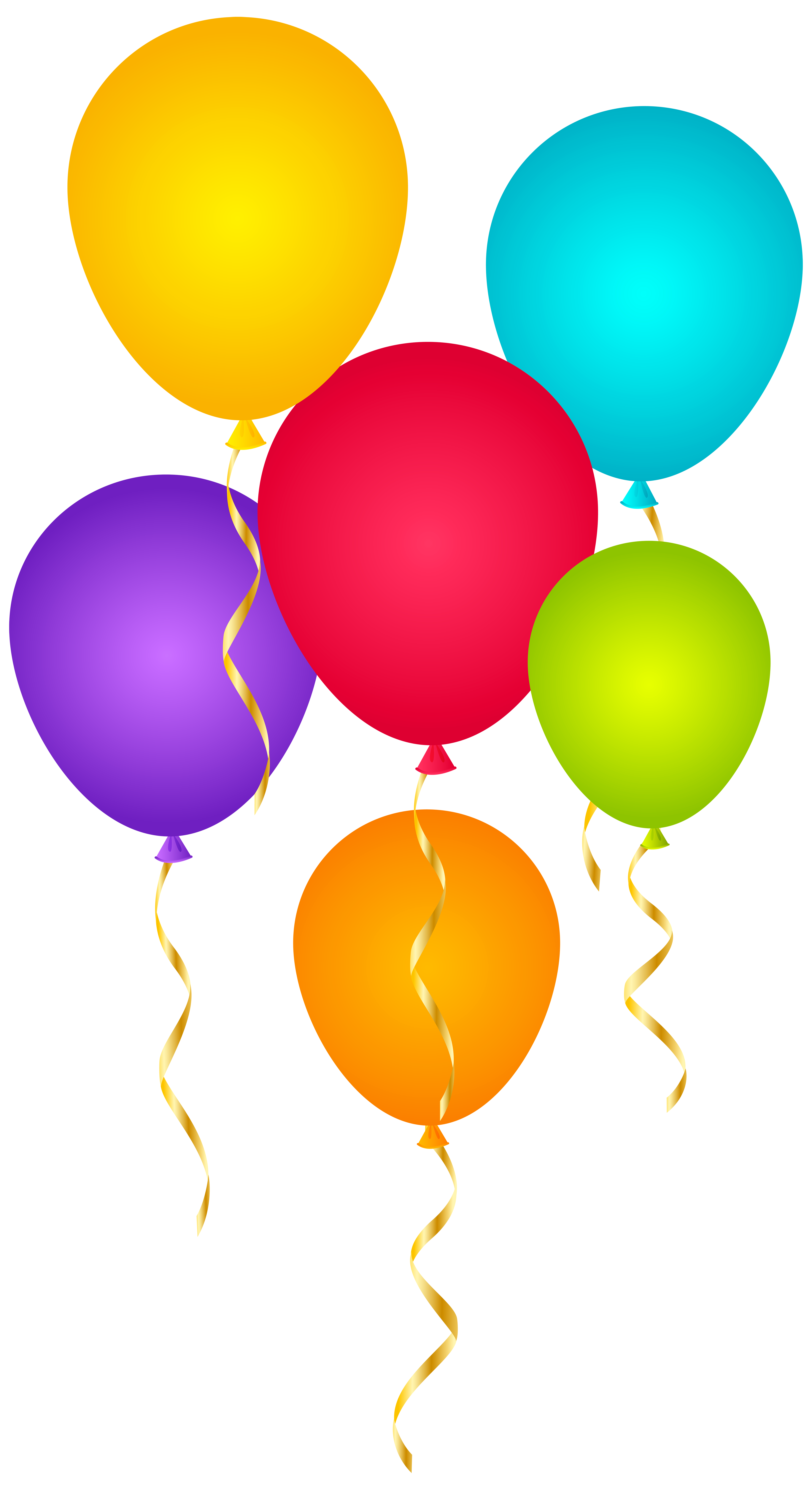 Festive Balloon Illustration for Celebrations & Events