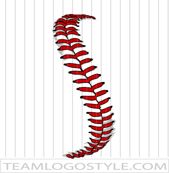 Baseball Stitching Logo Design - Custom Team Logos & Branding