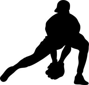 Baseball Pitcher Silhouette - Dynamic Action Clipart for Sports Design
