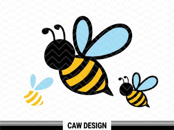 Bee SVG Clipart - Free Downloadable Vector Art for Crafts & Printables