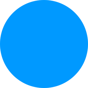 Solid blue circle on transparent background, used as a placeholder or design element.