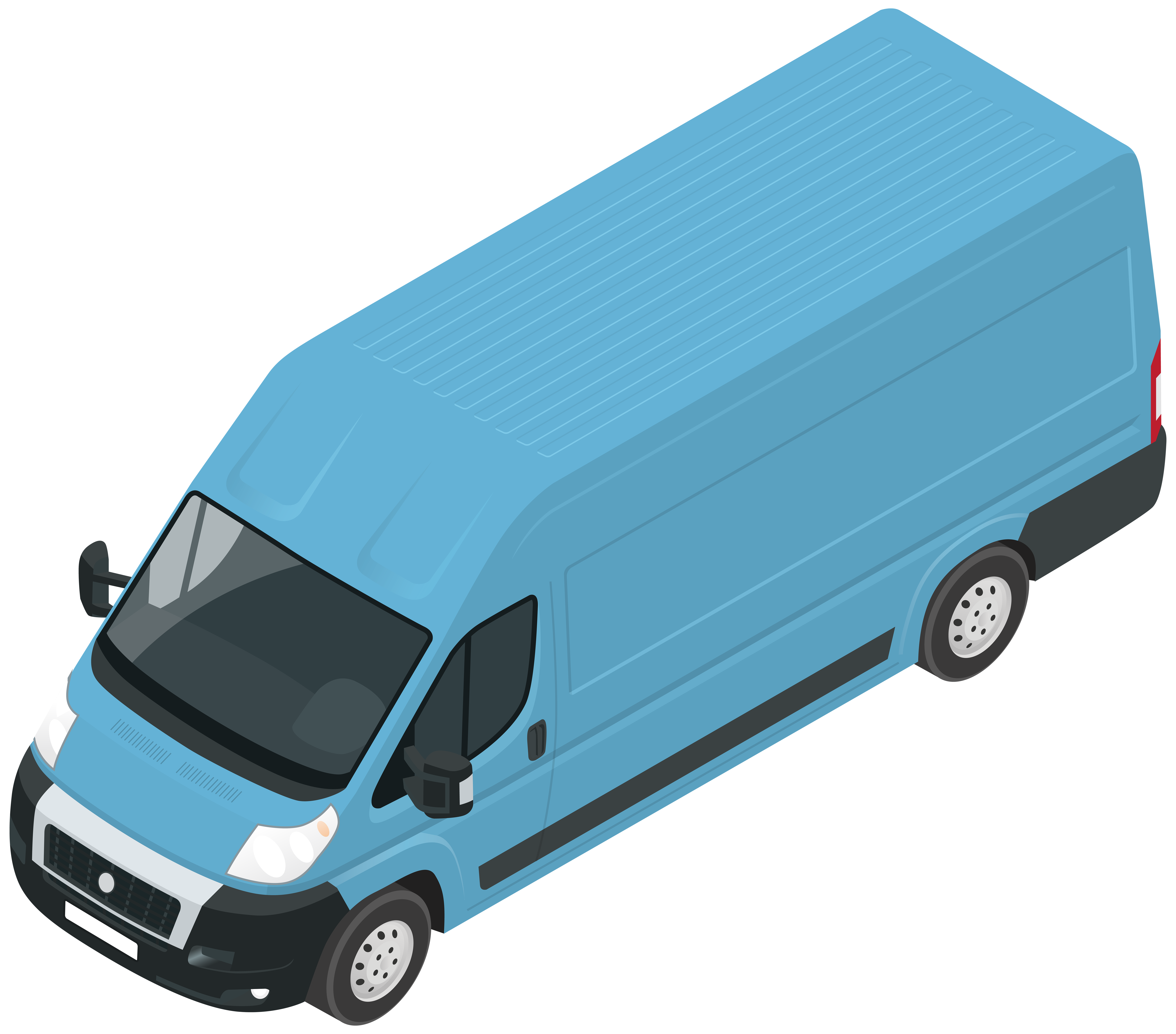 Modern Blue Car Illustration - Sleek Automotive Design Visual