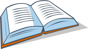 Open Book Illustration - Educational & Literary Resource Image