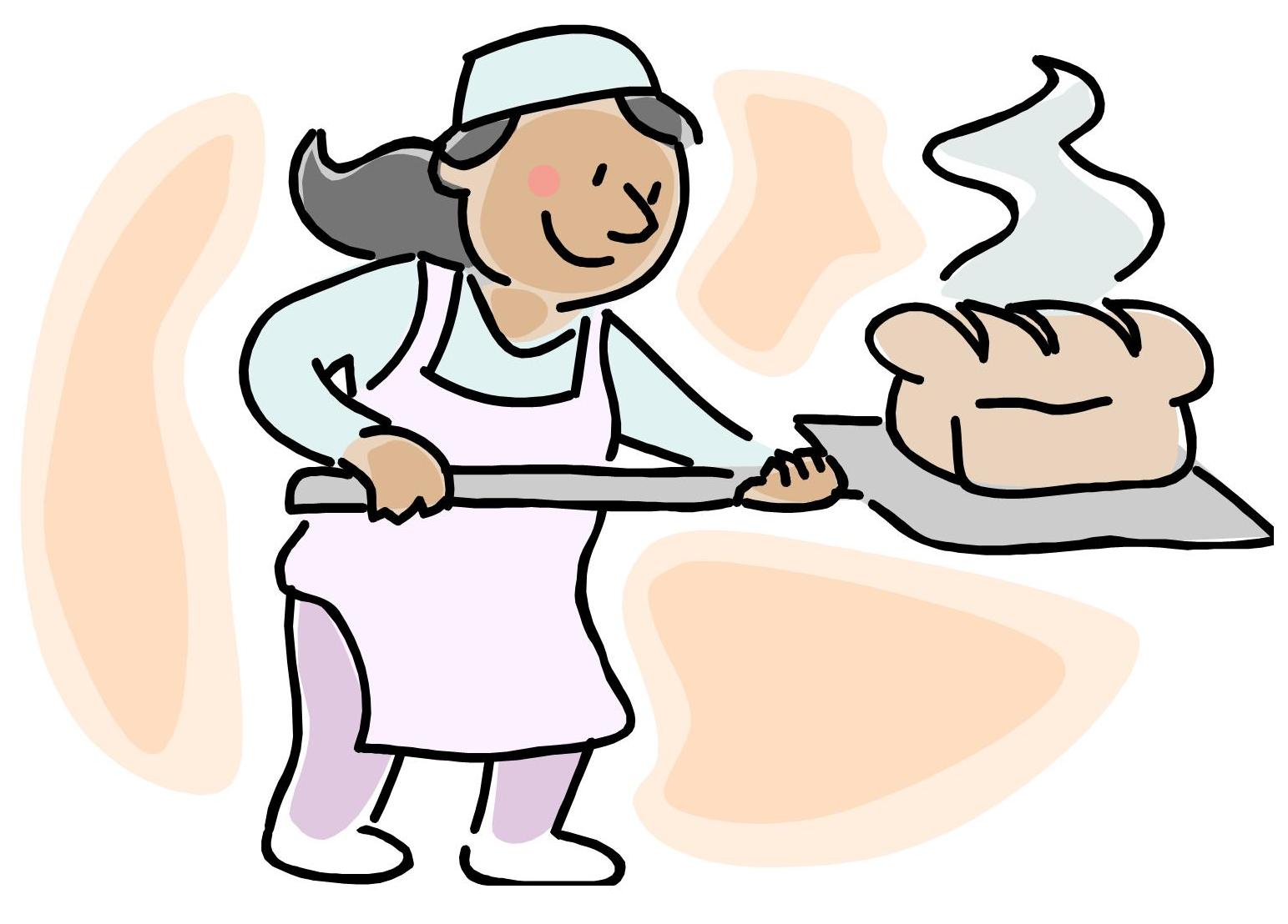 Baker In The Kitchen Stock Illustration - Download Image Now - Clip Art ...