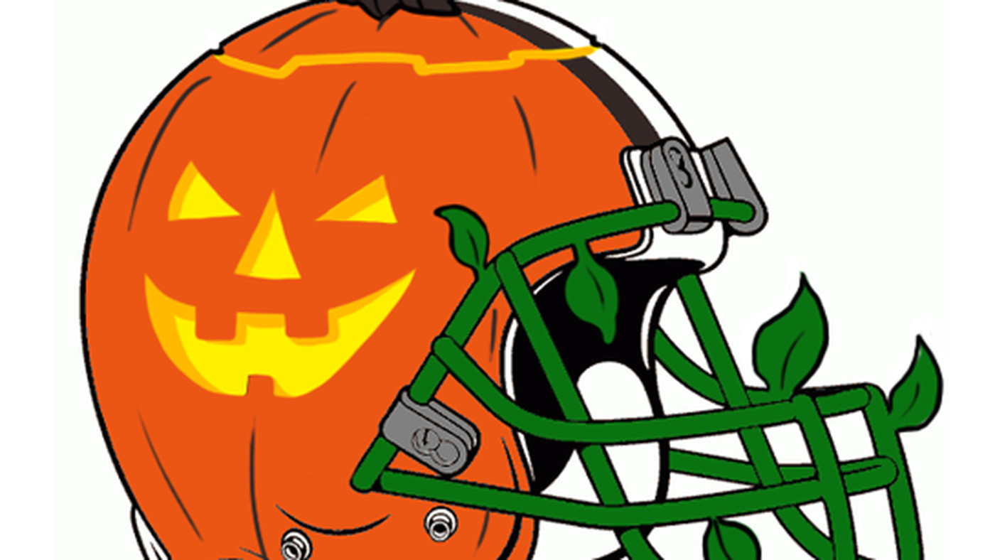 halloween footballs - Clip Art Library