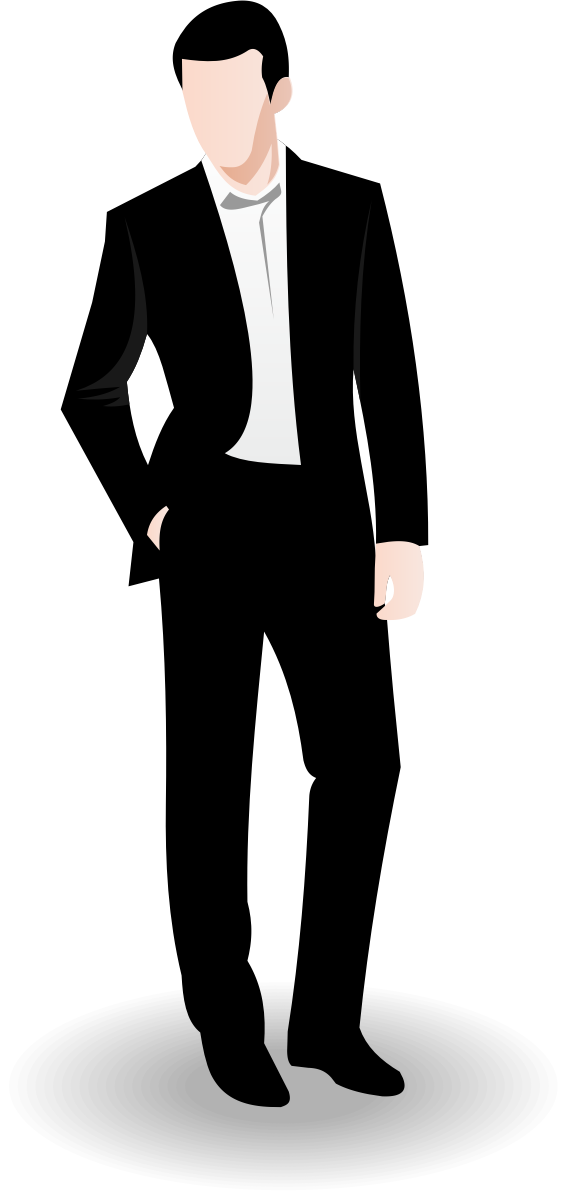 File An Easygoing Cartoon Businessman Svg Wikimedia Commons Clip Art Library