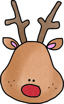 Festive Reindeer Illustration - Free Holiday Clipart for Christmas Projects