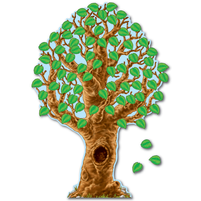Tree Illustration for Education, Classroom Decor, or Nature Themes