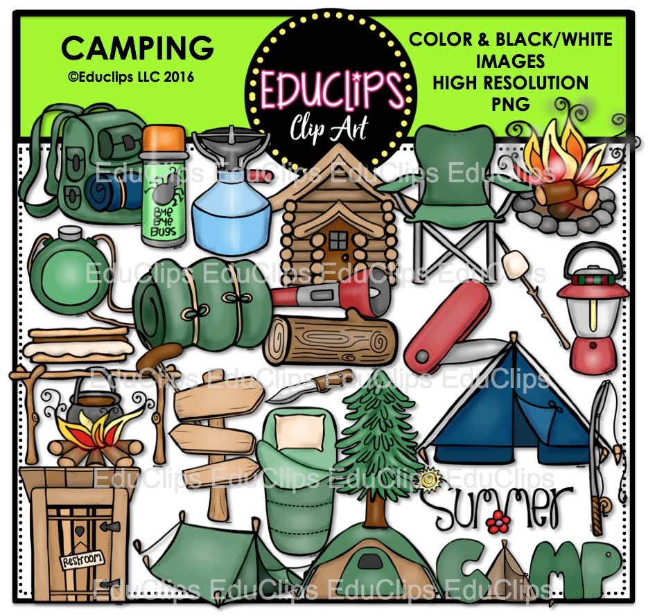 cabin campings - Clip Art Library